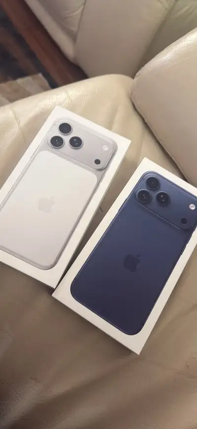 iPhone 17 Pro Max 256GB Silver & Blue *BRAND NEW SEALED*, View more