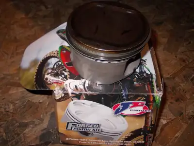 This is an OEM piston! Got replaced with a JE high compression one. Removed from a 2022 model with 8...