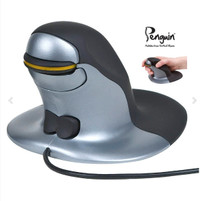 Posturite Wired Penguin Laptop And Computer Mouse -NEW ITEM