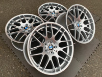 Set of BMW CSL Competition OE Spec 19X8.5/9.5 rims showroom cond