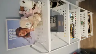 Like new! I have two of these great IKEA book/display cases.