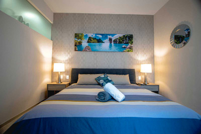Delightful 2 bedrooms condo steps to Mamita beach long t. rental
