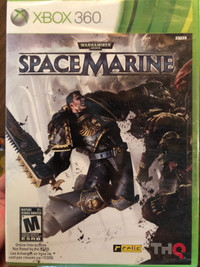 RARE! - Sealed Warhammer 40,000 SpaceMarine game for Xbox 360