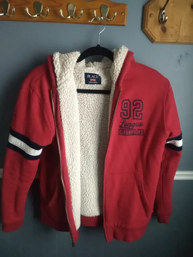 Veste hoodie  en Polaire fleece Sherpa XXL kid enfant in Kids & Youth in Longueuil / South Shore - Image 4