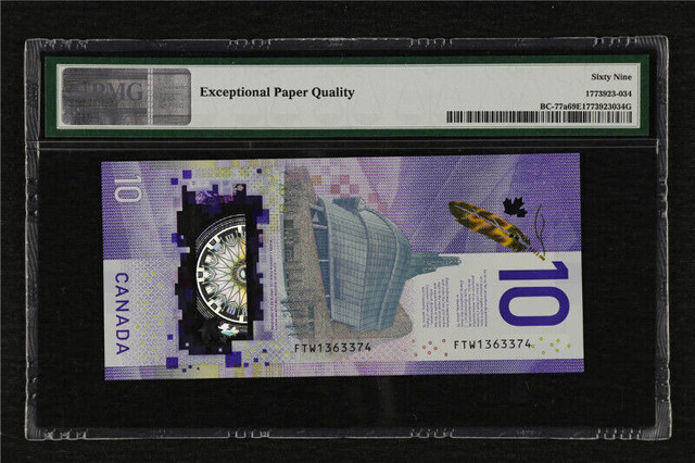 Canadian Bank note Collection. Bank of Canada Note/Bill in Arts & Collectibles in Edmonton - Image 2