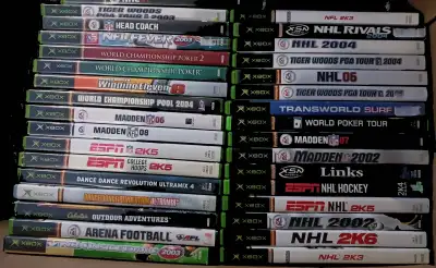 Xbox original jeux (voir liste). Prix sur demande, View more