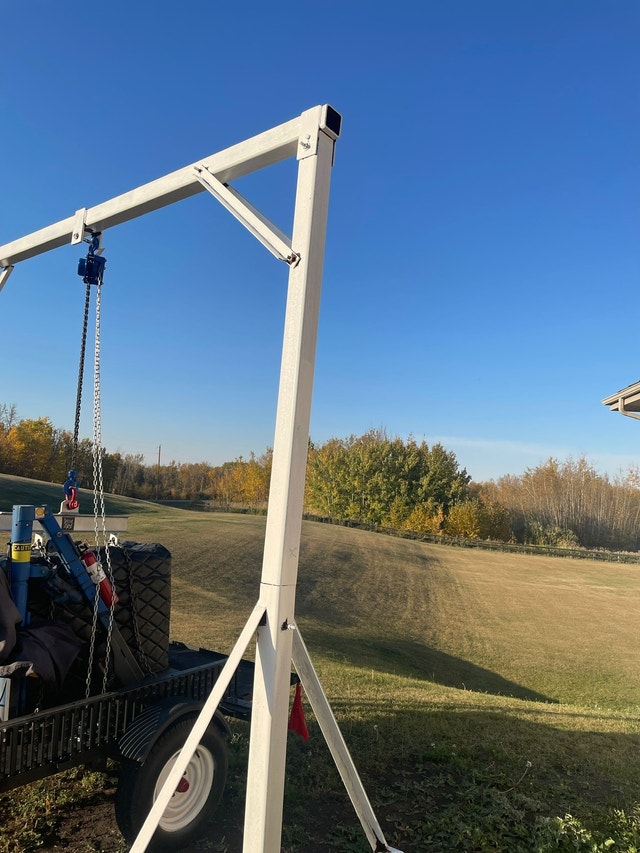 Gantry crane 2 ton hoist Ladders & Scaffolding Strathcona County