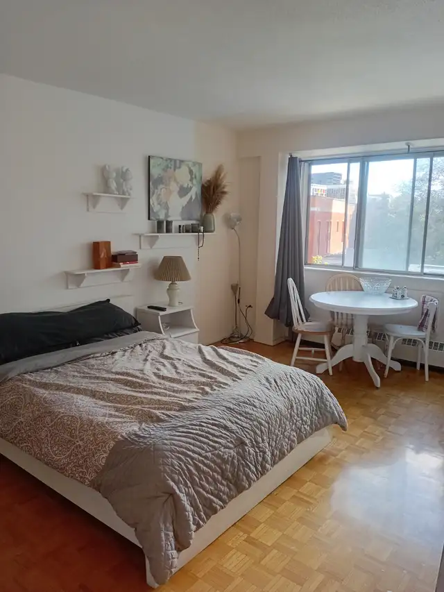 1125$ fully furnished downtown sublet