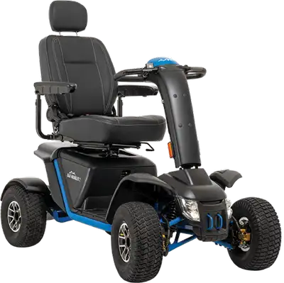 The King of Mobility Scooters will get you anywhere you want to go in style! Known as an all-terrain...