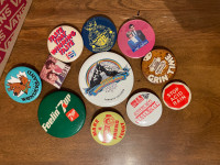 Collection of Vintage Pinback Buttons