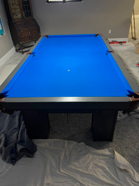 Pool table moving and restoration