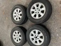 Tires on mags - great condition