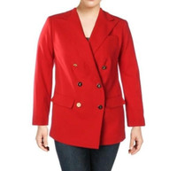 NWT! Lauren Ralph Lauren Womens Double-Breasted Blazer SZ 18