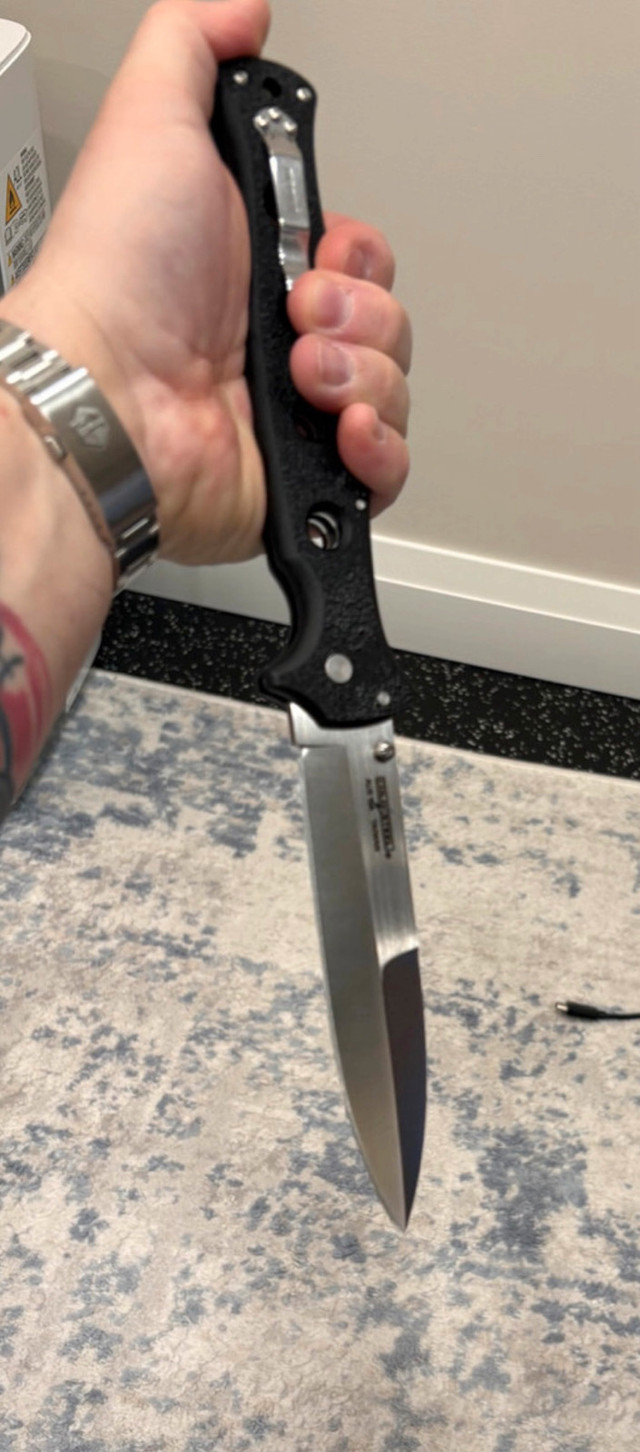 COLD STEEL Knife Counter Point XL. Brand New in Outdoor Tools & Storage in Oakville / Halton Region - Image 4
