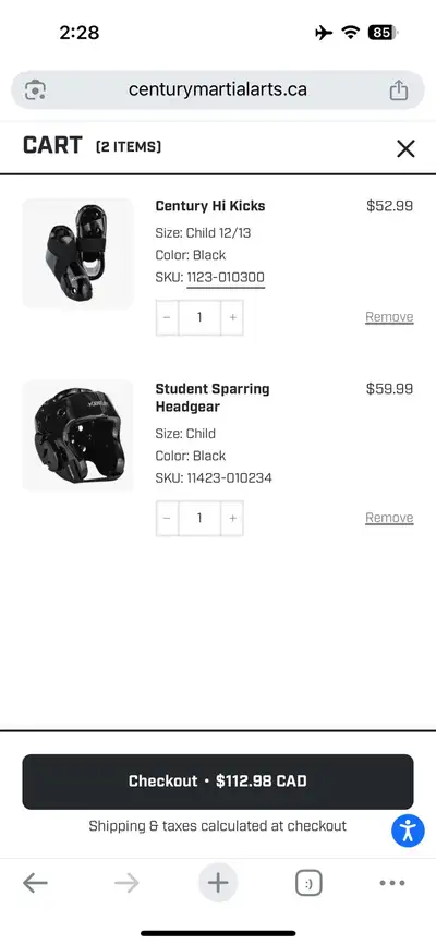 Century Sparring Gear, View more