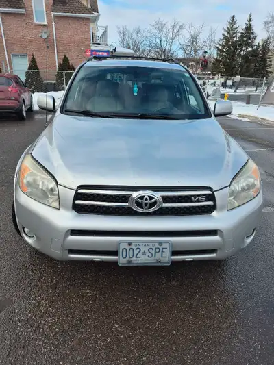 2007 Rav 4 Limited V6 4wd. with 245000 kms. 2nd owner. Clean! Well taken care of! Includes winter ti...