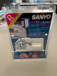 Sanyo Rechargeable Cordless Can Opener- Brand New