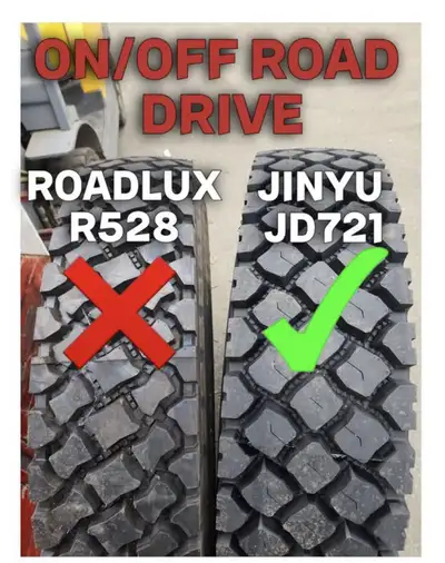 Lowest cost-per-mile semi tire in the industry. Built like a North American tire for less than half...