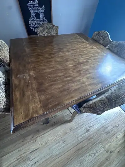 6-Chair Pub Style Dining Set – Downsizing – Must Go!, View more