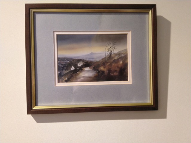 Ashley Jackson Signed Watercolour framed painting in Arts & Collectibles in Oakville / Halton Region
