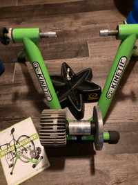 Kinetic road machine, indoor bike trainer