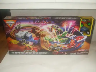 Monster Jam Supercharge Speedway Playset, View more
