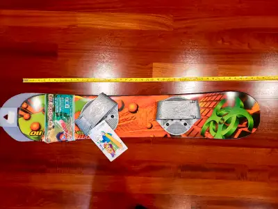 New Emsco Freeride 130 Kids’ Intermediate Snowboard (Sled) – $30, View more