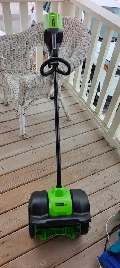 Greenworks 80V 12" Brushless Snow Shovel, 2.0Ah Battery and Cha, View more