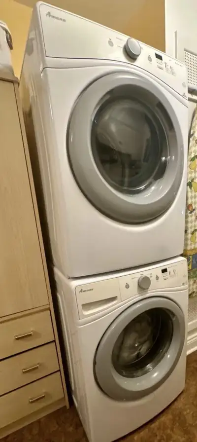 Amana washer and dryer , View more
