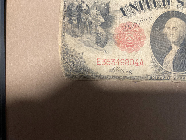 US 1917 1$ bill in Arts & Collectibles in Cole Harbour - Image 3