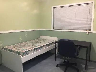 For fast response, please text me at (780) 850-5116 A furnished bedroom is available for rent. There...