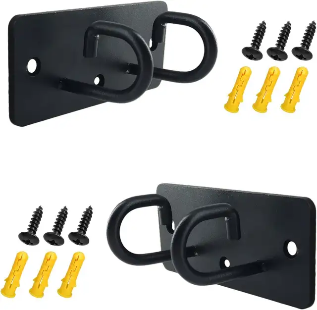 Space Saving Wall Mount Clips for Resistance Bands Workout in Exercise Equipment in City of Toronto - Image 2