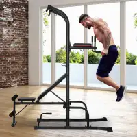 Multi-Function Training Stand Power Tower Station Gym Workout Eq