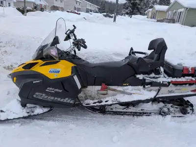 1 owner excellent shape, well maintain, spare belt, scratchers, wheels on skies, cover. comes with s...