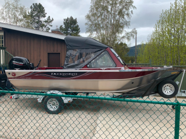 Duckworth 18 Advantage Sport Boat Like New in Powerboats & Motorboats in Whitehorse - Image 2