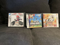 Nintendo DS game cases with manual *NO GAME