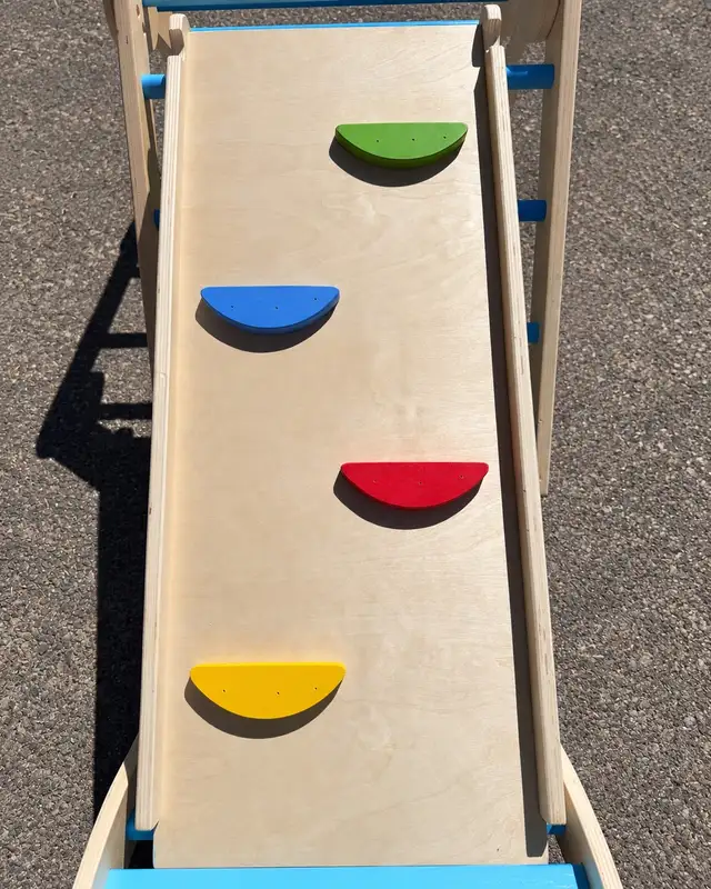 3-Piece Wooden Pikler Climbing Set with Ramp & Arch in Toys in St. Catharines - Image 4