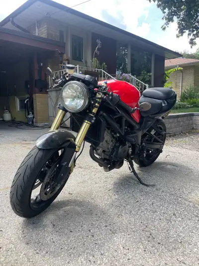 2002 Suzuki SV650 Runs perfectly, lots of modifications from previous owner. I’ve owned this bike fo...