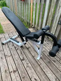 Weight bench adjustable