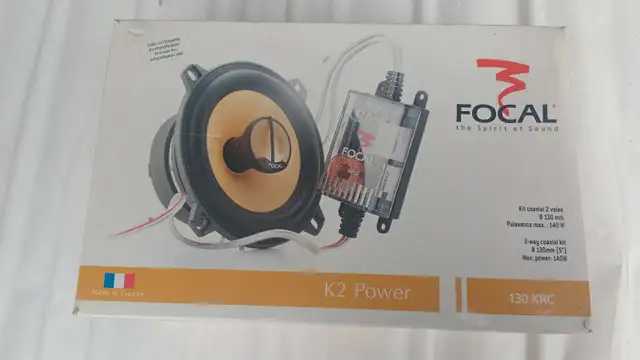 L?FOCAL car audio speaker, KIT 130 KRC in Speakers in St. Albert - Image 4