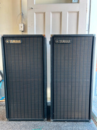 Yamaha PA Loudspeakers Vintage Made in Japan 1977 S0112T