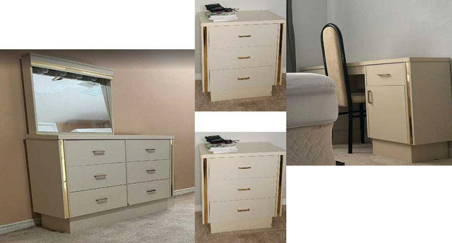 Vintage Bedroom Dresser Set with in Dressers & Wardrobes in Ottawa