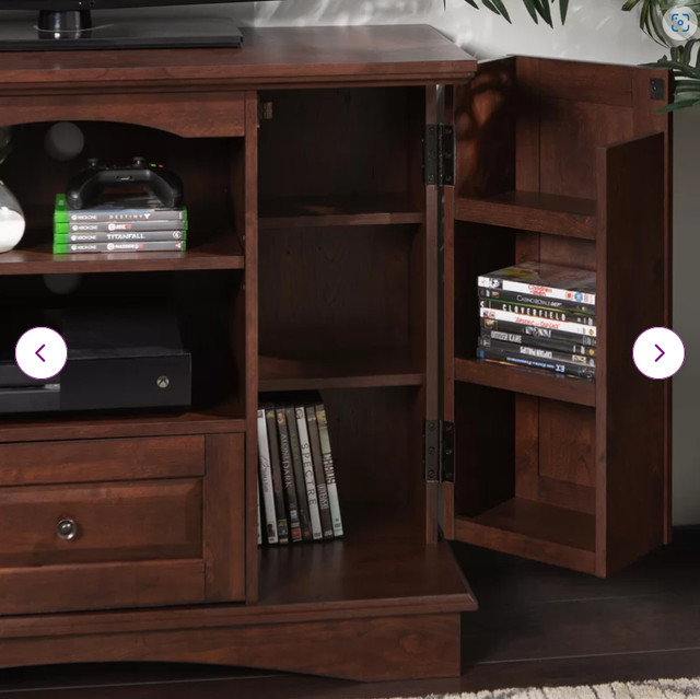 New 48 in. TV Stand with Storage Espresso in TV Tables & Entertainment Units in Gatineau - Image 4
