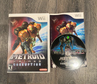 Metroid Prime 3: Corruption (Nintendo Wii, 2007) complete