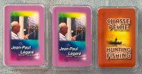 Jeux de cartes à jouer (Jean-Paul Légaré, Chasse et pêche) $5 ch