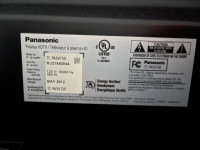 Panasonic 65” 3D Plasma TV TC-P65VT50