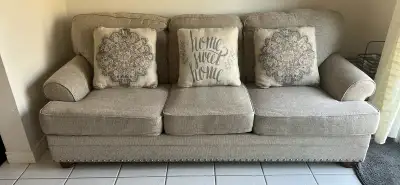 Leon’s 3-Seater Sofa – Solid Wood Frame, View more