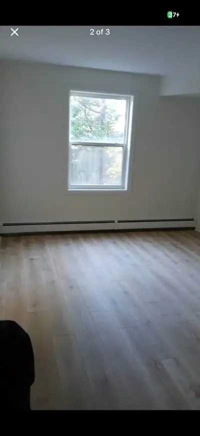One bedroom for rent in 3 bedroom apartment. You will be sharing the bathroom with another lady. Fem...