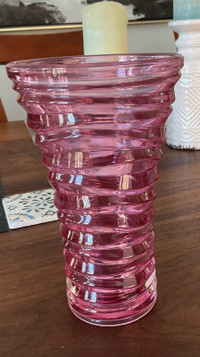 Pink Ribbon Vase