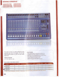 16-Channel Mixer with Phantom Power